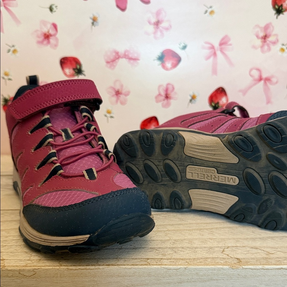 Merrell Kids' Fuchsia and Navy Sneakers